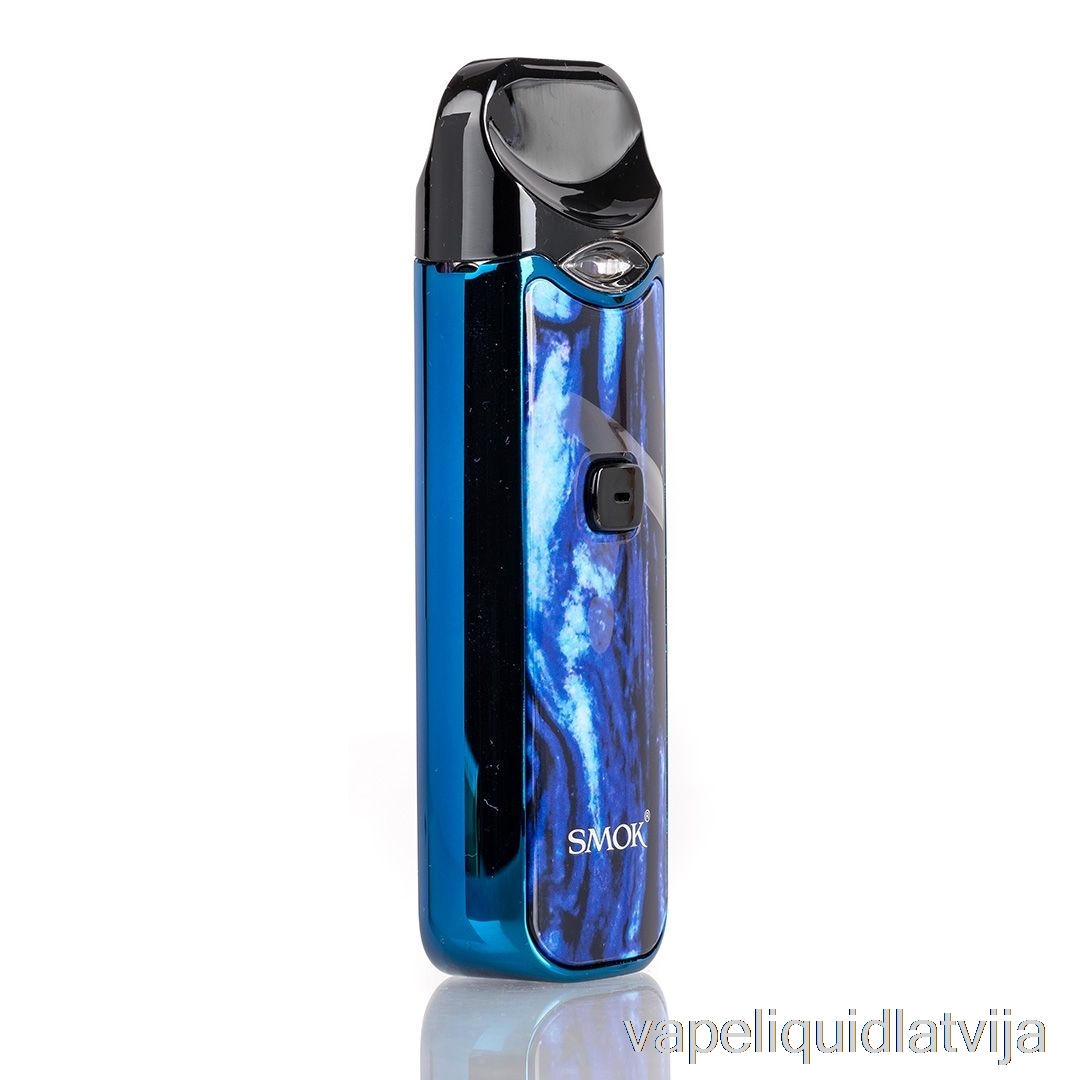 Smok Nord 15w Pod Komplekts Zils/melns Sveķu Vape šķidrums